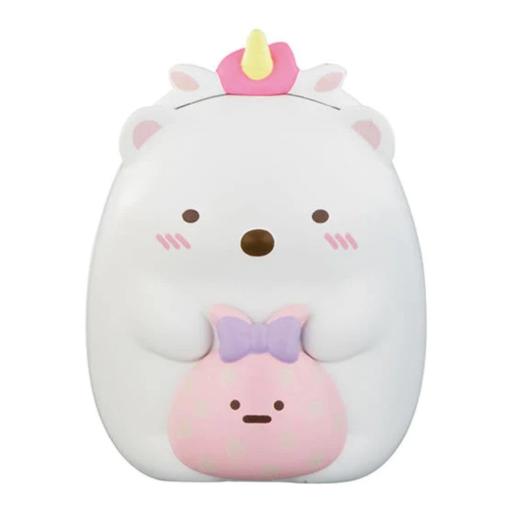San-X Sumikko Gurashi Tapioca Park Shirokuma & Furoshiki capsule figure